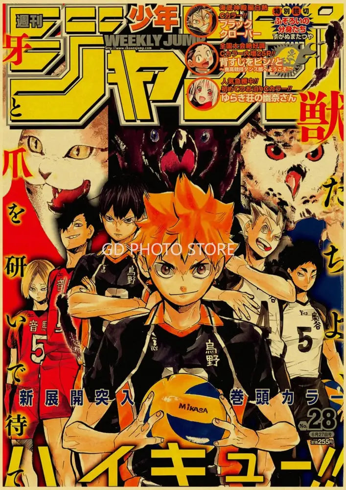 Hunter x hunter weekly shonen jump anime poster collection bedroom decor