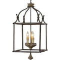 Antique dark bronze creative american iron chandelier light kitchen