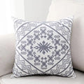 Aztec embroidery canvas cushion cover living room throw pillow