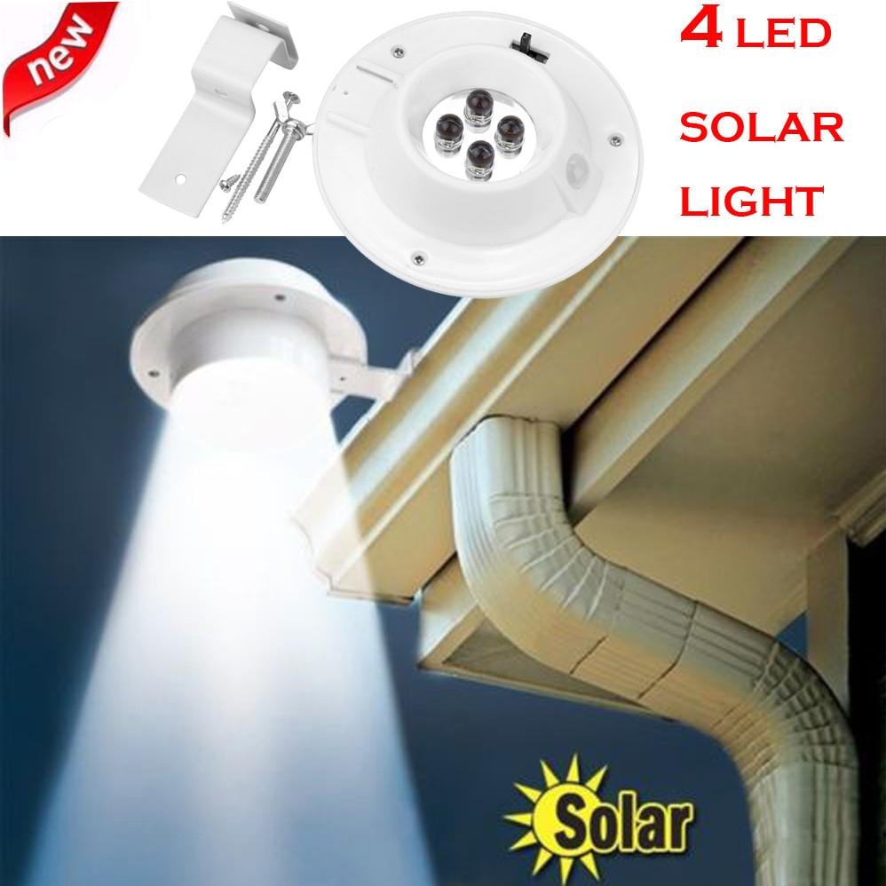Solar LED Gutter Light Fixture