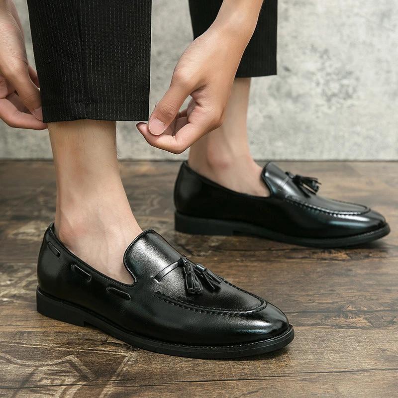 Men's Casual Tassel Slip-on Shoes