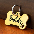 Creative Stainless Steel Lettering Keychain Heart-shaped