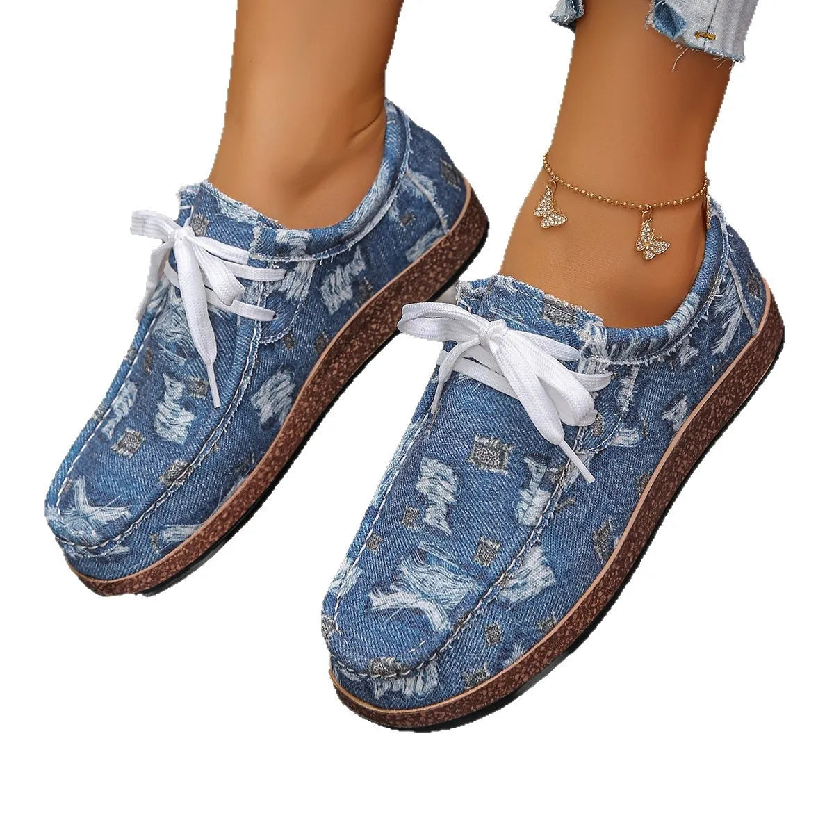 Lace Up Platform Sneakers