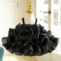 Baby Girl Summer Sling Three-dimensional Rose Princess Dress