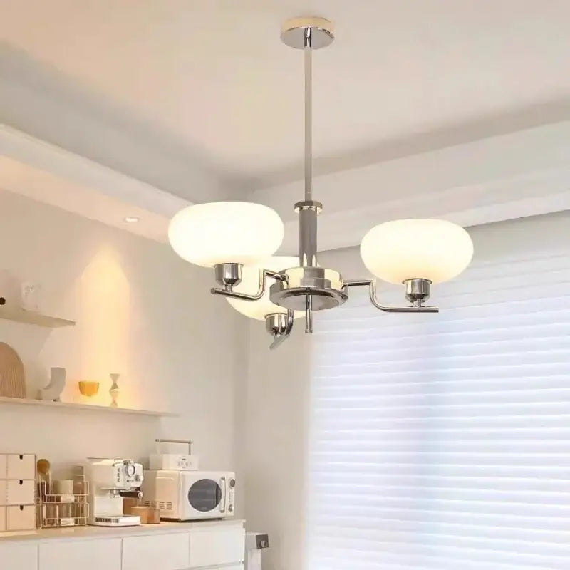 DecorBites™ Bauhaus Glass Pendant Chandelier for Bedroom Living Room Dining Ceiling Lamp