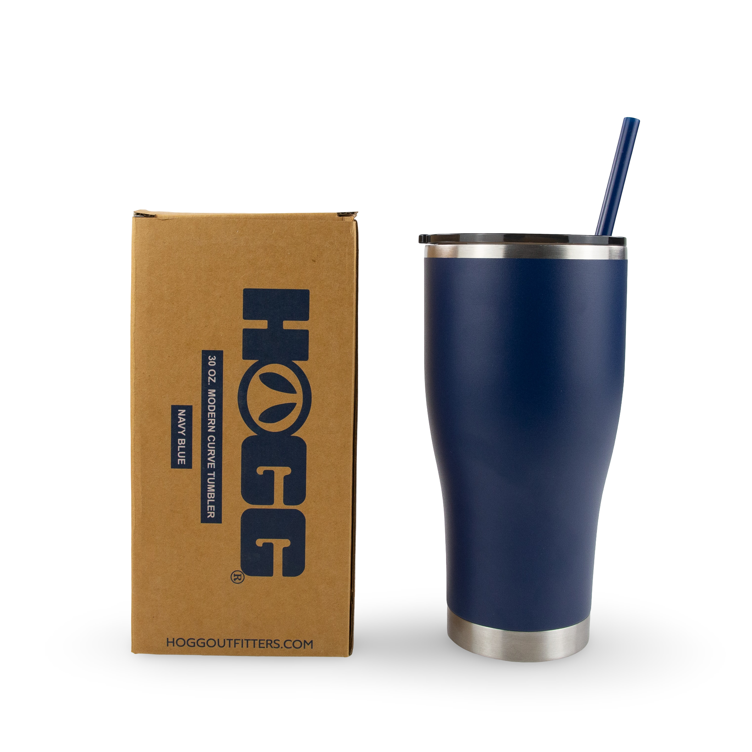 30oz POWDER COATED MODERN CURVE TUMBLER