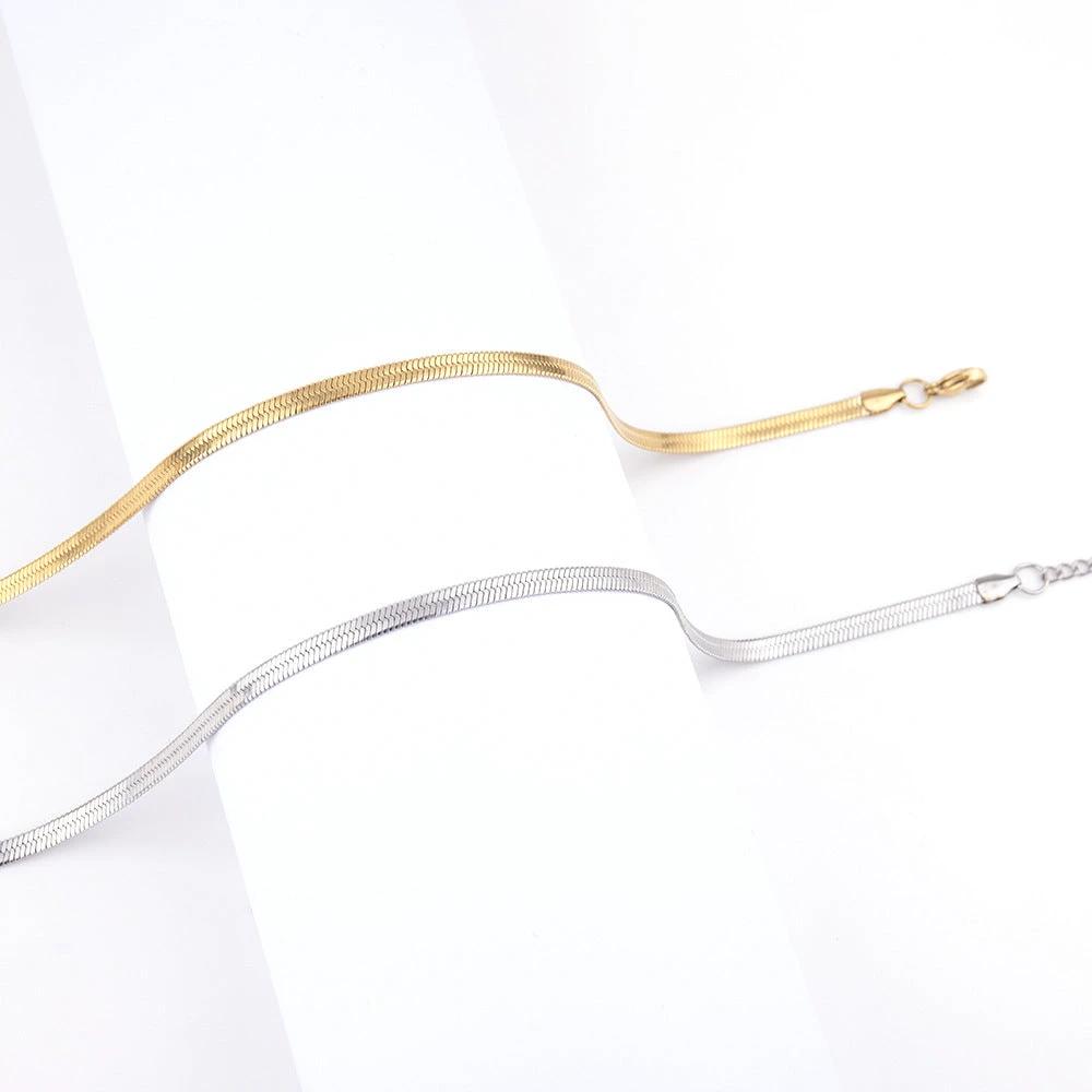 Simple Titanium Steel Blade Necklace For Men