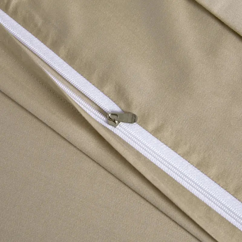 Beige and gold butterfly lyocell cotton bedding set bedroom