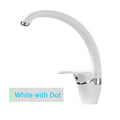 DecorBites™ Beige Brass Kitchen Faucet 360 Swivel Spout Single Handle Mixer Tap