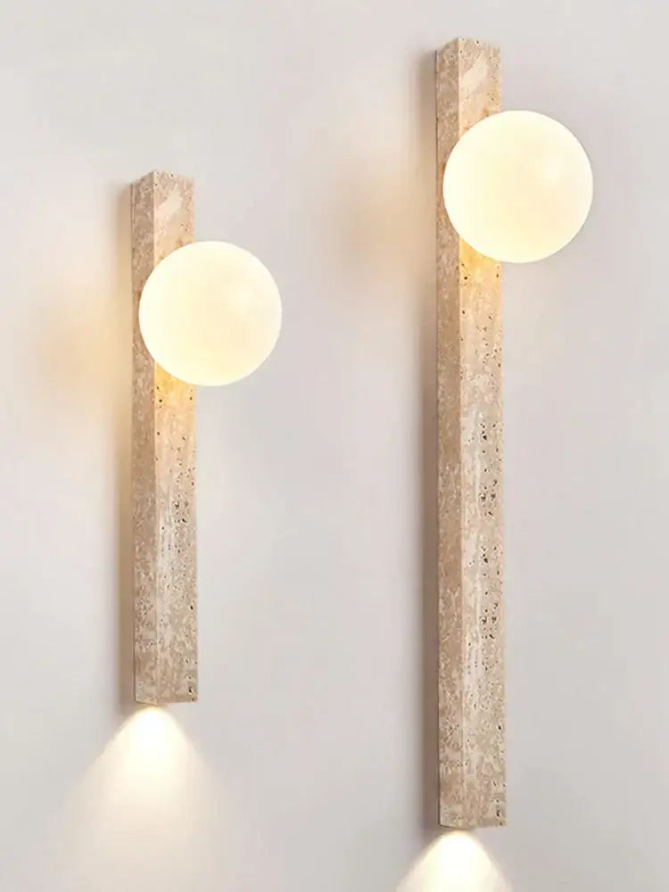 DecorBites™ Cave Stone Wall Lamp for Staircase & Living Room - Yellow High-End Lighting