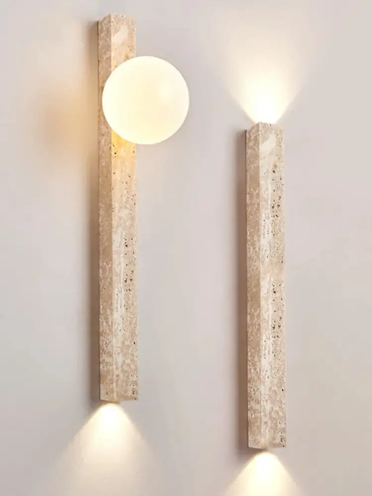 DecorBites™ Cave Stone Wall Lamp for Staircase & Living Room - Yellow High-End Lighting