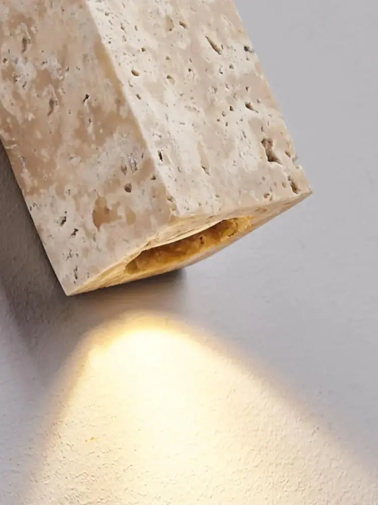 DecorBites™ Cave Stone Wall Lamp for Staircase & Living Room - Yellow High-End Lighting