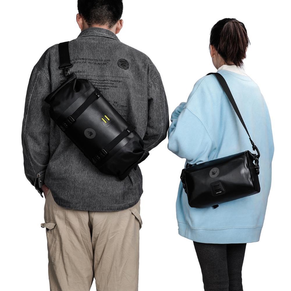 Bicycle Bag Waterproof Big Capacity Handlebar Bag 2 Piece Front Tube Cycling Bag  Bike Accessories Bike Bag Waterproof Bike Handlebar Bag Bicycle For Sport Bicycle Cycling Accessories