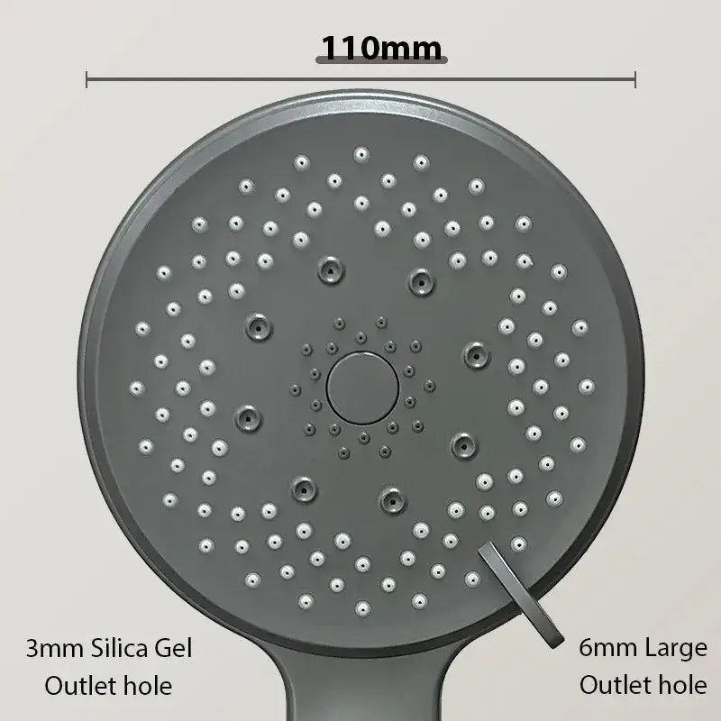 DecorBites™ 5-Mode Adjustable High Pressure Shower Head for Luxurious Bathroom Experience.
