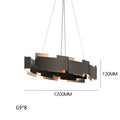 DecorBites™ Black Scandinavian Style Ceiling Chandelier LED Lustres for Living Room Bedroom