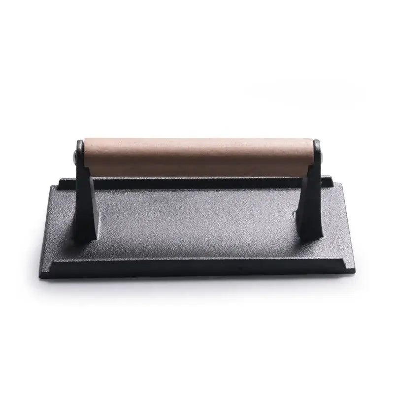 DecorBites™ Cast Iron Burger Press for Grill Hamburger Steak Heavy-Duty Meat Press