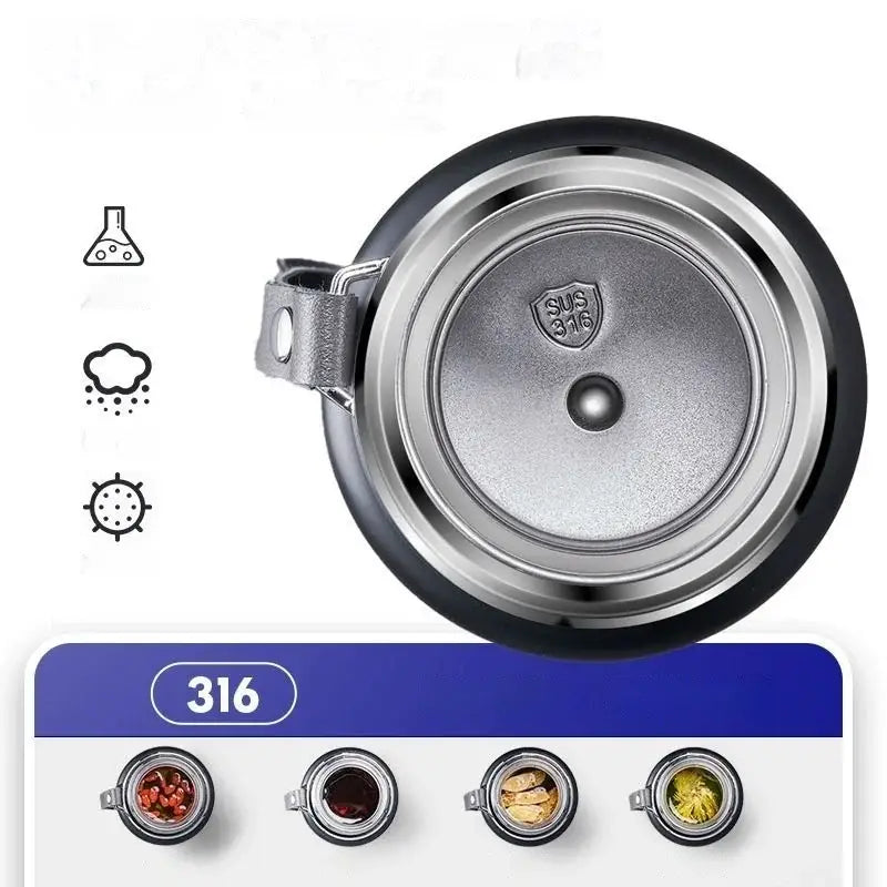 DecorBites™ 24hr Cold Cup Stainless Steel Thermos - Large Capacity Travel Thermos