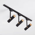 DecorBites™ Nordic Tubular Metallic Spotlight with Wood Cap