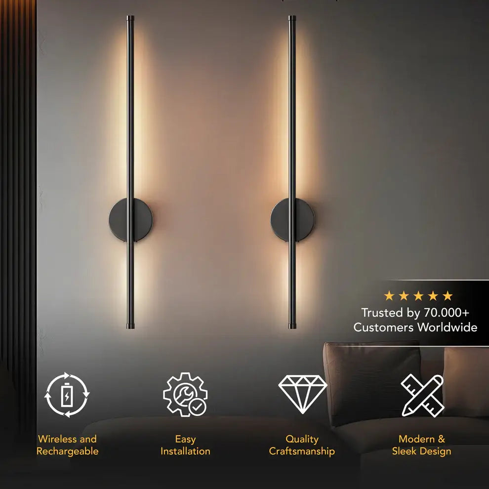 Modern black battery operated wall sconces dining room set