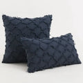 DecorBites™ Black Boho Lumbar Woven Pillow Cover for Bed Bedroom Decor