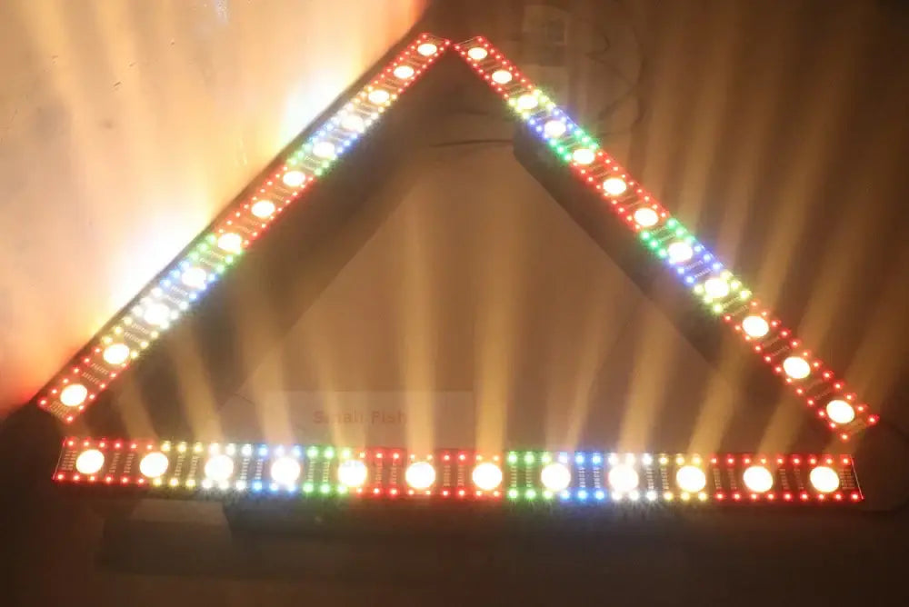 DecorBites™ 12X5W LED Wall Wash Bar Light: DMX Line Bar Dj Lighting Strobe Beam Effect