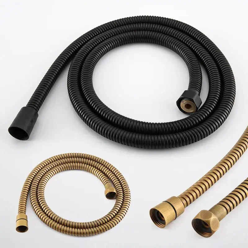 DecorBites™ 1.5m Stainless Steel Flexible Shower Hose in 4 Chrome Colors