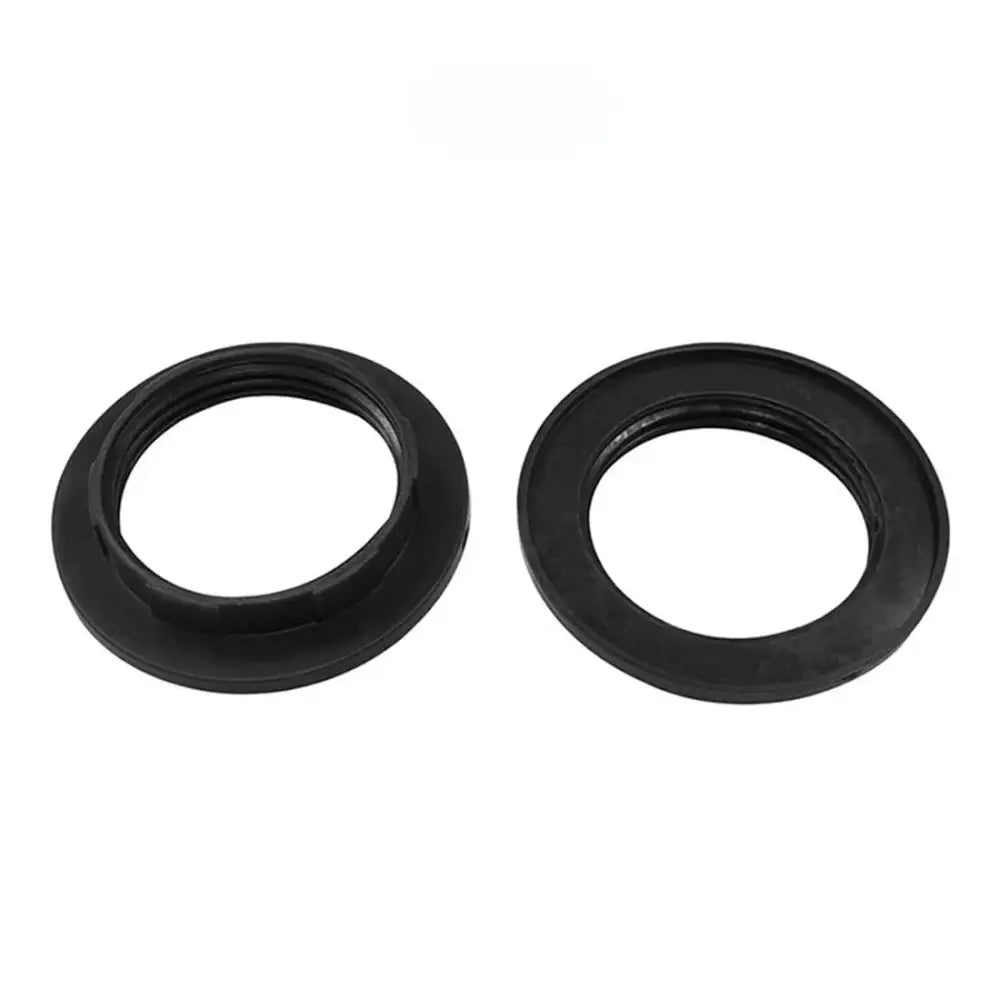 DecorBites™ Black White E27 Light Socket Ring 40mm Collar Rings for Glass Shade