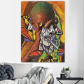 Modern blonde oceans poster prints bedroom framed album wall art