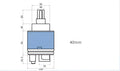 DecorBites™ 35/40mm Ceramic Faucet Cartridge for Kitchen Bathroom Tap - Water Saving