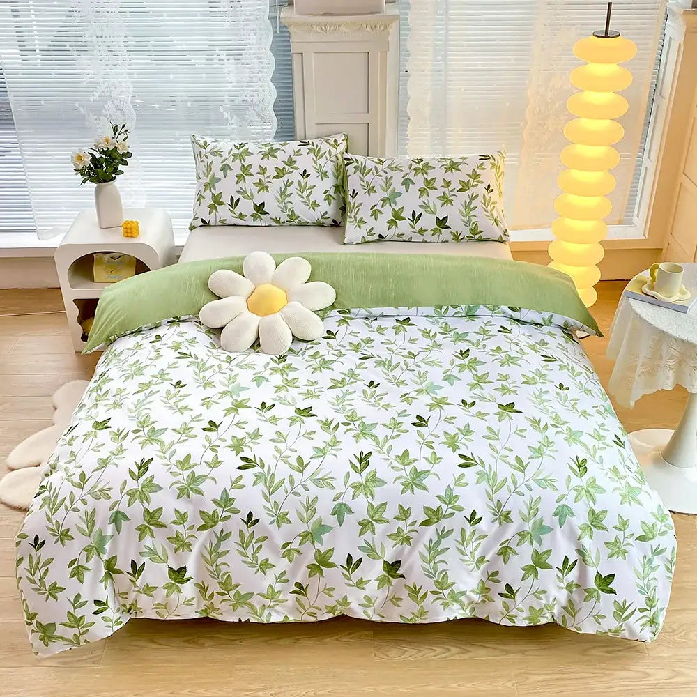 Blue starry sky duvet cover set bedroom bedding