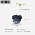 DecorBites™ Bohemian Chandelier Tassel Light Chain Pendant LED Suspension Light