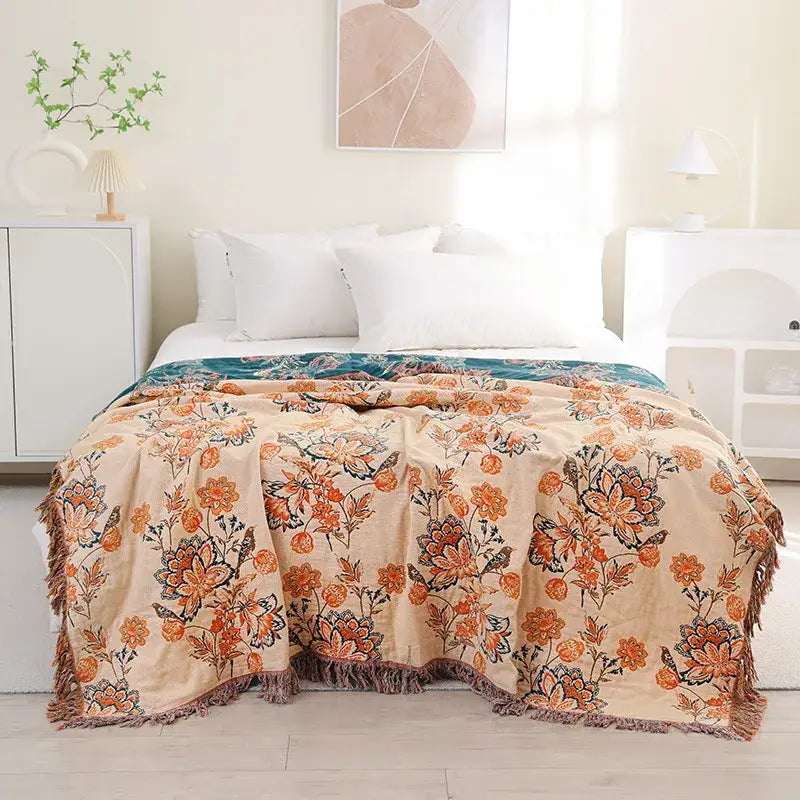 DecorBites™ Bohemian Sofa Blanket - Multi-functional Non-slip Cover for All Seasons