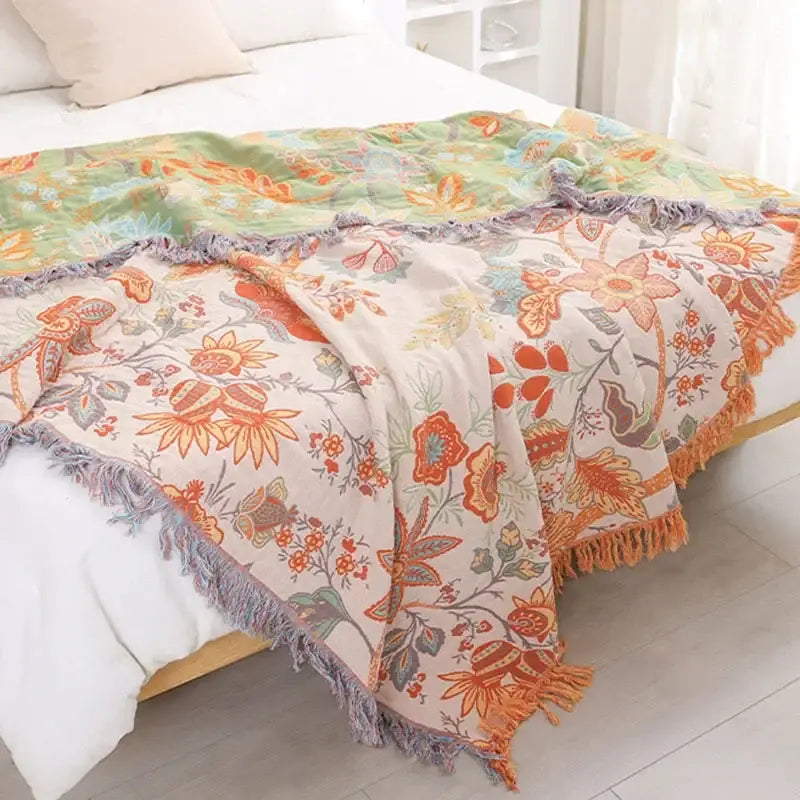 DecorBites™ Bohemian Sofa Blanket - Multi-functional Non-slip Cover for All Seasons