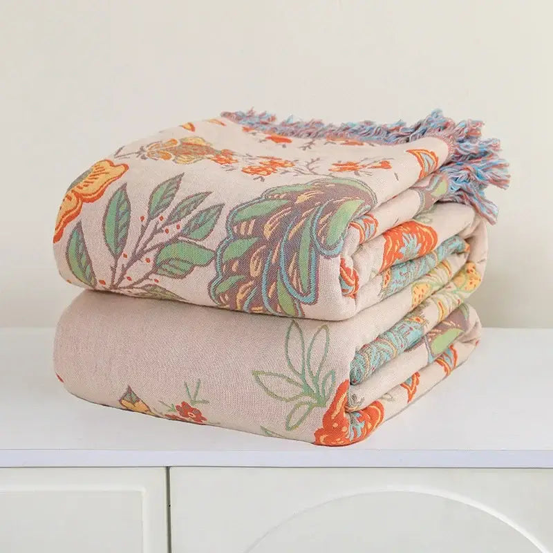 DecorBites™ Bohemian Sofa Blanket - Multi-functional Non-slip Cover for All Seasons