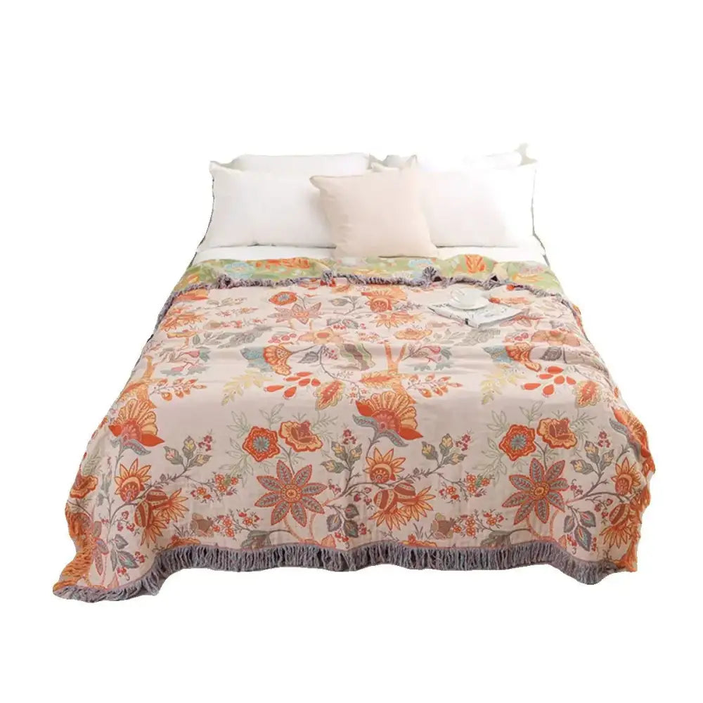 DecorBites™ Bohemian Sofa Blanket - Multi-functional Non-slip Cover for All Seasons