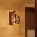 DecorBites™ Bamboo Wall Sconce Light for Aisle Corridor Hotel Restaurant Café
