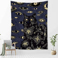 DecorBites™ Cat Eyes Tapestry Wall Hanging Abstract Psychedelic Witchcraft Bohemian Home Decor