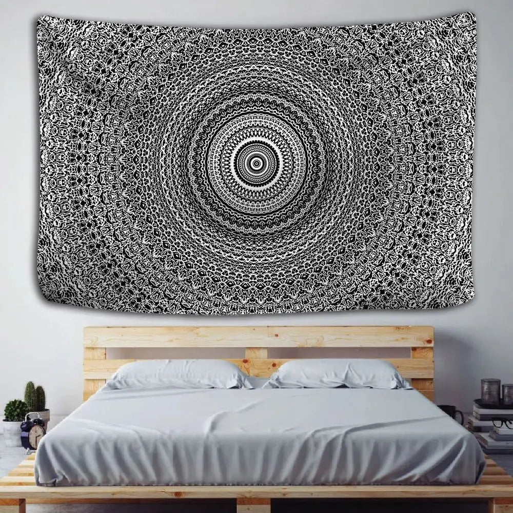 DecorBites™ Indian Mandala Tapestry Hippie Wall Hanging Beach Yoga Mat Bedspread Table Cloth
