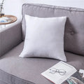DecorBites™ Boho Ivory Brown Tufted Lace Pillow Cover 50x30/45x45cm for Living Room/Sofa