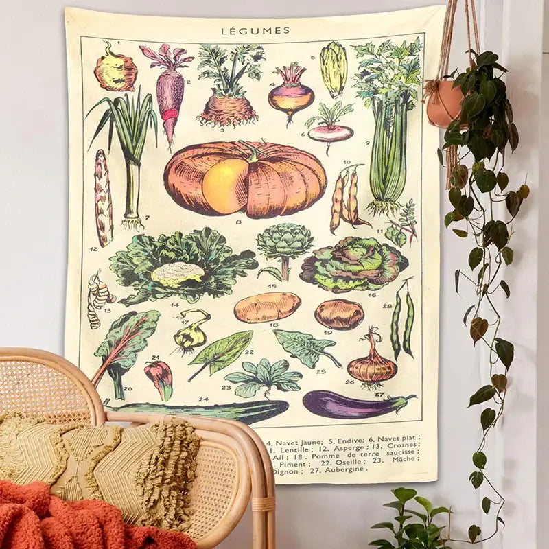 DecorBites™ Boho Tapestry Wall Hanging for Home Decor and Bedroom Wall Mural