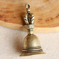 Brass Handicraft Die-casting Drop Magic Key Car Button Hanging Ornament Wind Bell Tibetan Bronze Creative Gift Home Decoration Pendant Best Birthday Gift