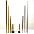 Brass & stainless steel metallic poles living room 25w remote control
