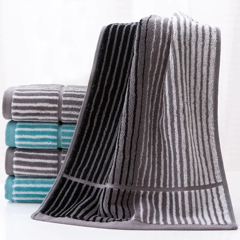 DecorBites™ 1PC British Style Double Water Absorption Sports Fitness Towel for Adults