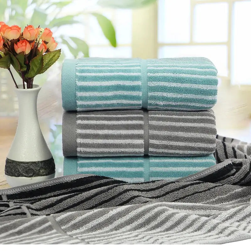 DecorBites™ 1PC British Style Double Water Absorption Sports Fitness Towel for Adults