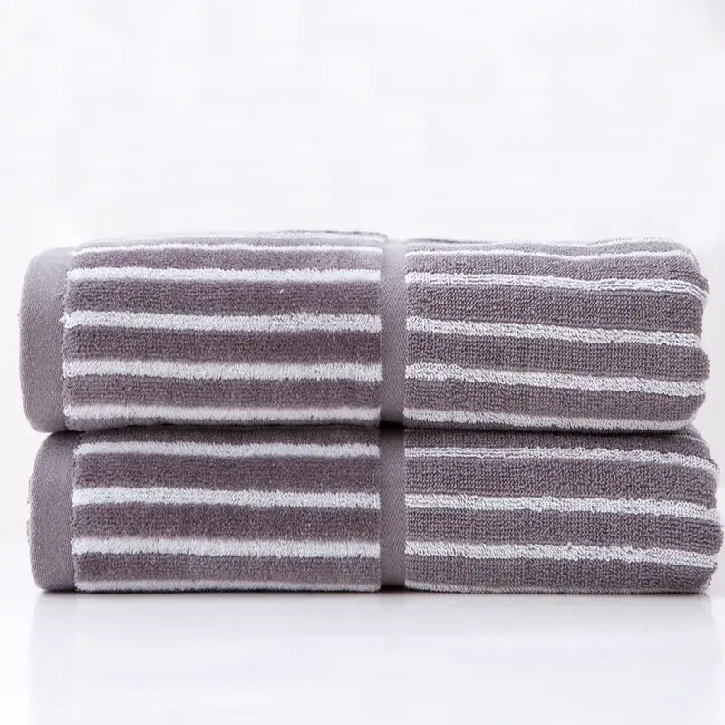 DecorBites™ 1PC British Style Double Water Absorption Sports Fitness Towel for Adults