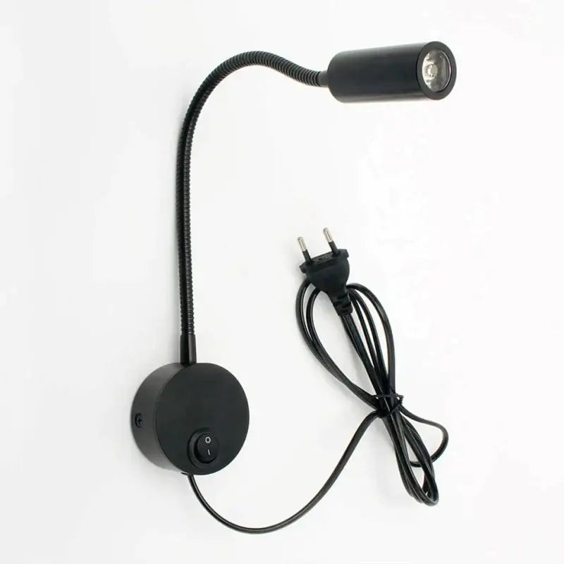 DecorBites™ Bronze Gooseneck LED Wall Lamp Bedroom Bedside Sconce Spot Lighting