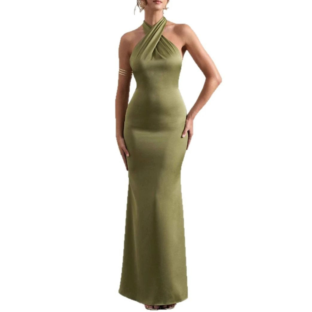 Halter Slim Fit Dress