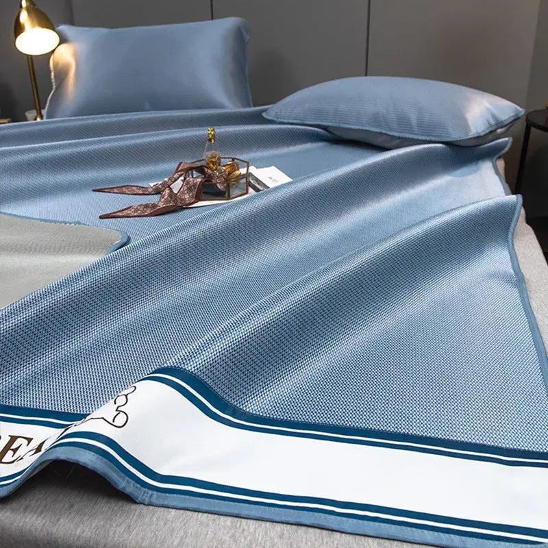 DecorBites™ Carbon Light Cooling Mat & Pillowcase Set for Naked Summer Sleep