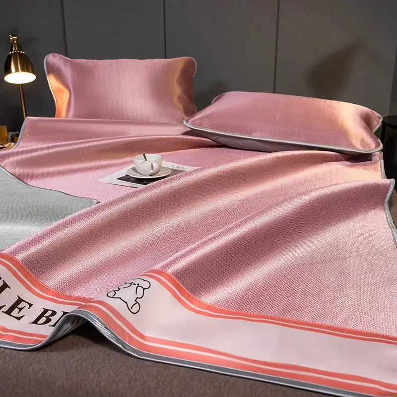 DecorBites™ Carbon Light Cooling Mat & Pillowcase Set for Naked Summer Sleep