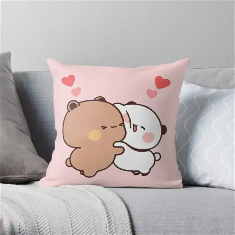 DecorBites™ Cartoon Animal Printed Pillowcase - Cute & Cozy Sofa Cushion Cover